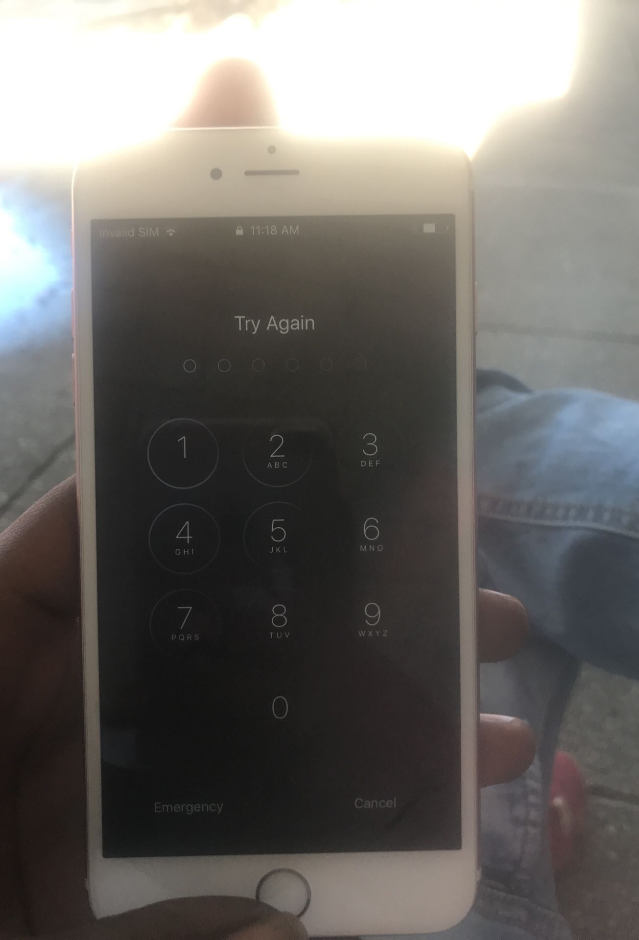 iPhone 6s rose gold