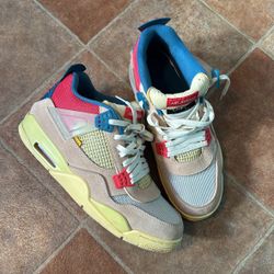 Jordan 4 Union Guava Ice Size 13 Men Used No Box