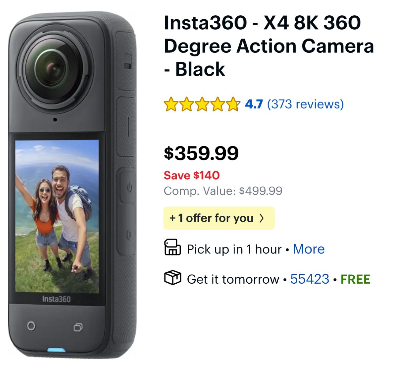 X4 360 Camera