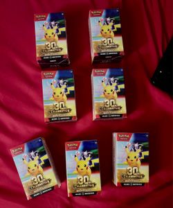 Pokemon 30th anniversary booster bundle