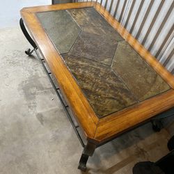 Tile Top Coffee Table Living room 