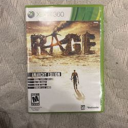 Xbox 360 Rage Anarchy Edition