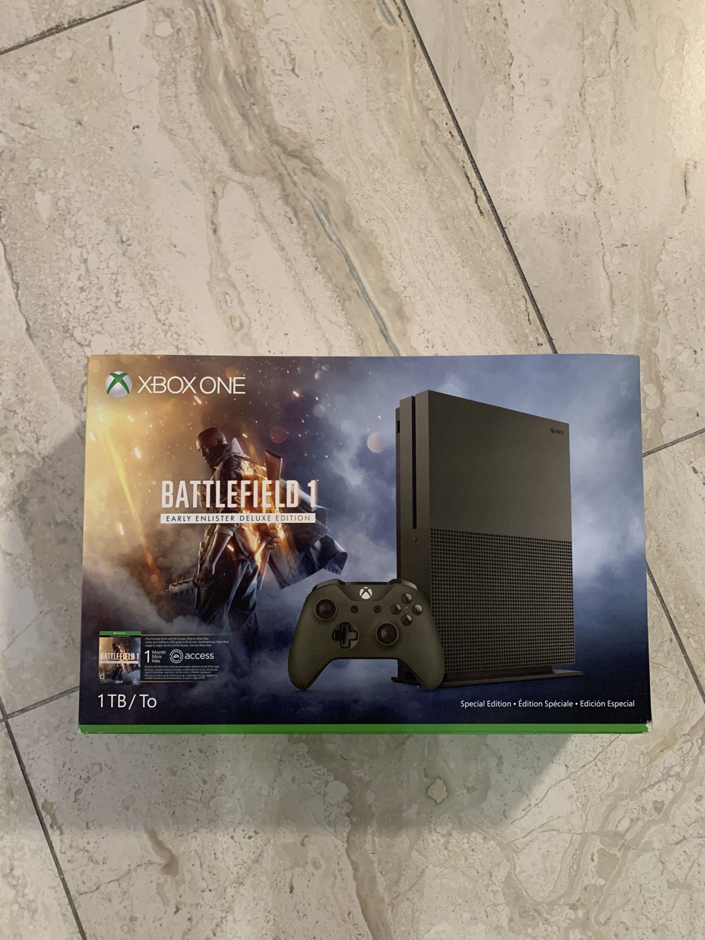 Microsoft Xbox One S 1TB – Battlefield 1 Special Edition