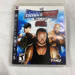 WWE SmackDown vs Raw featuring ECW 2008 (PS3) TPW015714
