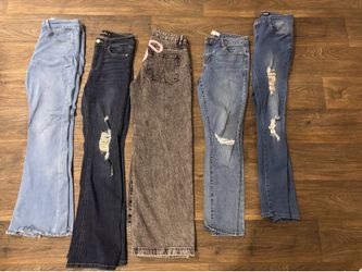 5 Jeans X $25 Size small