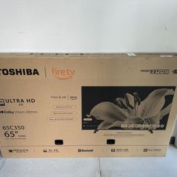 Toshiba 65” 4K TV Brand New! $499 Cash Or Card!