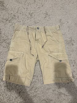 Tan True Religion Shorts