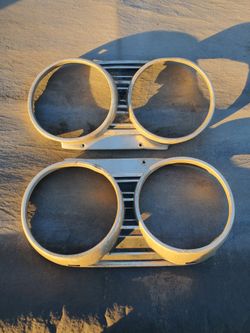 1967 Chevy Chevelle Headlight Bezels 