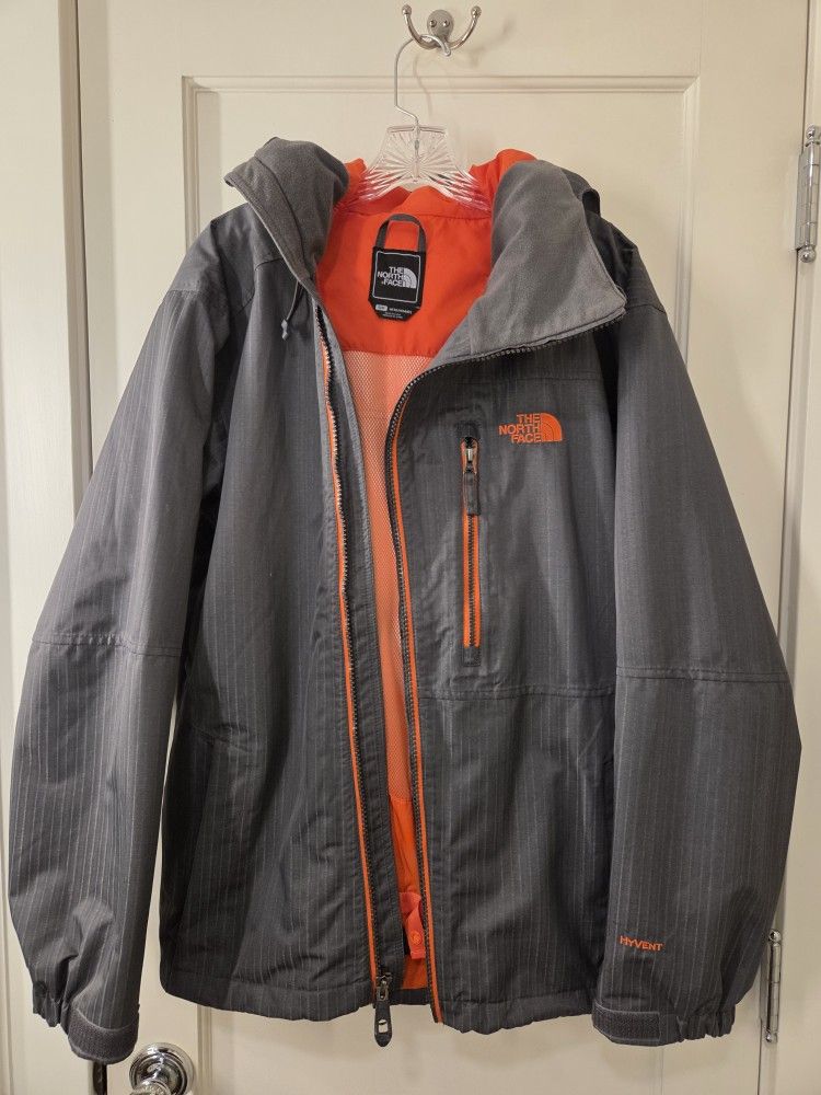 Men's Northface Waterproof Hooded Jacket (Size S)