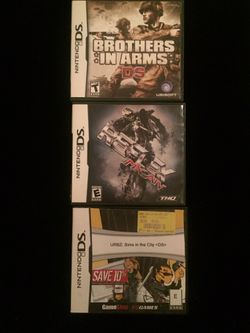 Nintendo DS Game Lot of 3 for DS Lite 3DS 2DS Handheld Systems