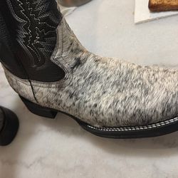Cowhide boots