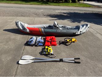 Intex Dakota K2 kayak Raft Boat inflatable