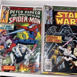 Spider-Man Star Wars DC&Marvel Comic Books 