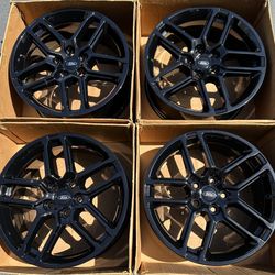 18” Ford Explorer factory wheels rims gloss black new 2026