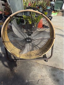 24” drum fan