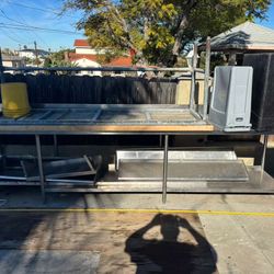 Commercial Prep Tables 