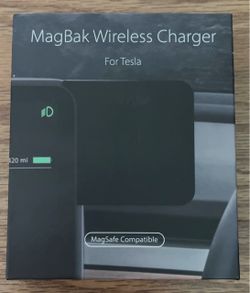 MagBak Wireless Charger for Tesla (RIGHT HAND SIDE)