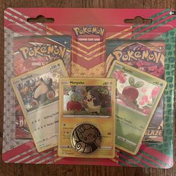 Sealed 2021 Pokemon TCG Blister package with 2 Booster Packs Darkness Ablaze (Charizard Chase?) and Battle Styles, with 3 holo promo cards
