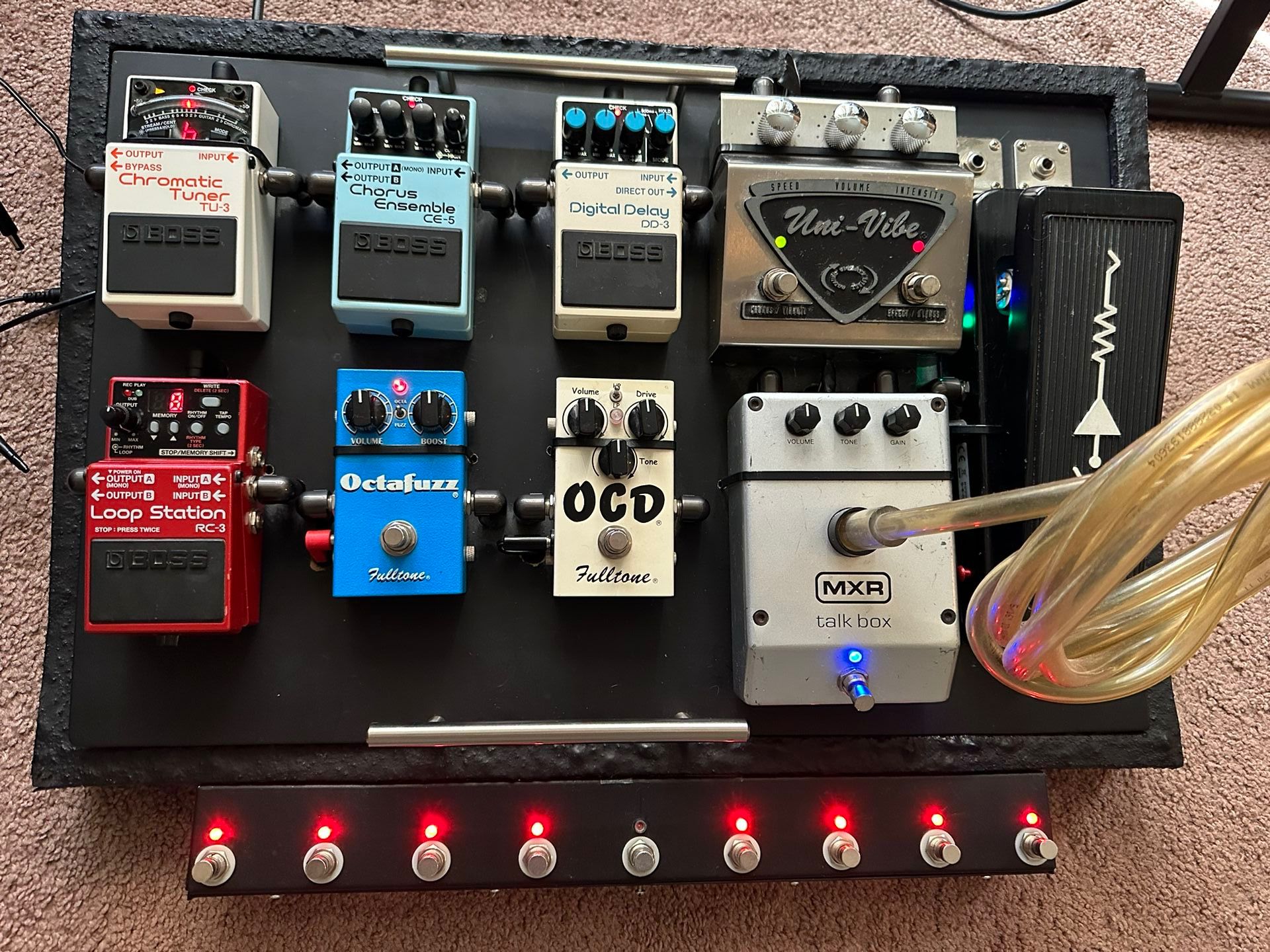 Guitar Pedal Board ( Custom Hi-Quality)