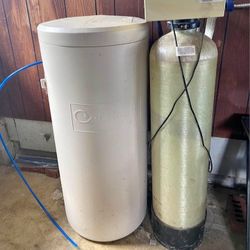 water softener - culligan and pressure tank