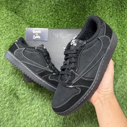 Jordan 1 Low Travis Scott Phantom Size 7.5 Clean Og All 