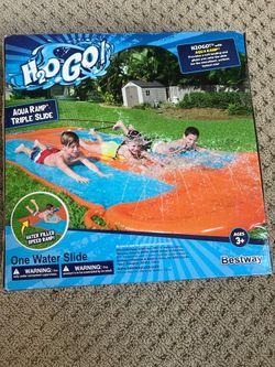 Brand new triple slide
