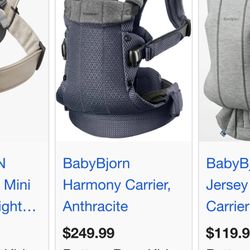 Baby Bjorn Harmony Carrier 