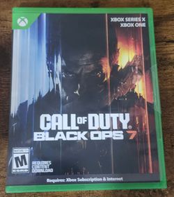 Call of Duty: Black Ops 7 – Xbox One / Xbox Series X|S (New Sealed – GameStop Style)