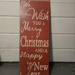 decorative Christmas sign