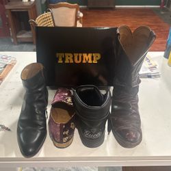 5 Pairs Of Size 13 Designer Men’s Shoes For Sale Or Trade