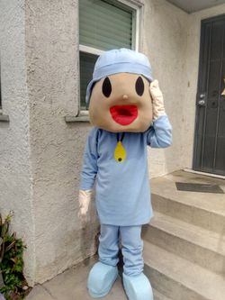 El pocoyo mascot costume
