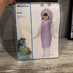 Toddler Boo Halloween Costume (Size 2T)