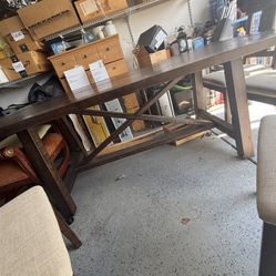Dining Room Table w/ Chairs, Seats 6