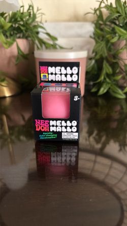 Pink Needoh mello mallo