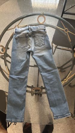 Blue skinny jeans