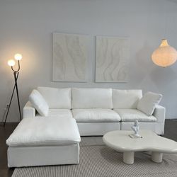 🌟NEW WHITE CLOUD SECTIONAL COUCH