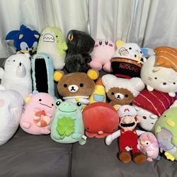 Round 1 Plushies
