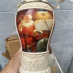 Coca Cola Holiday Stein