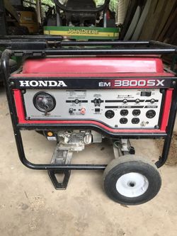 Portable Honda generator