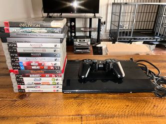 PS3 super slim 16 games
