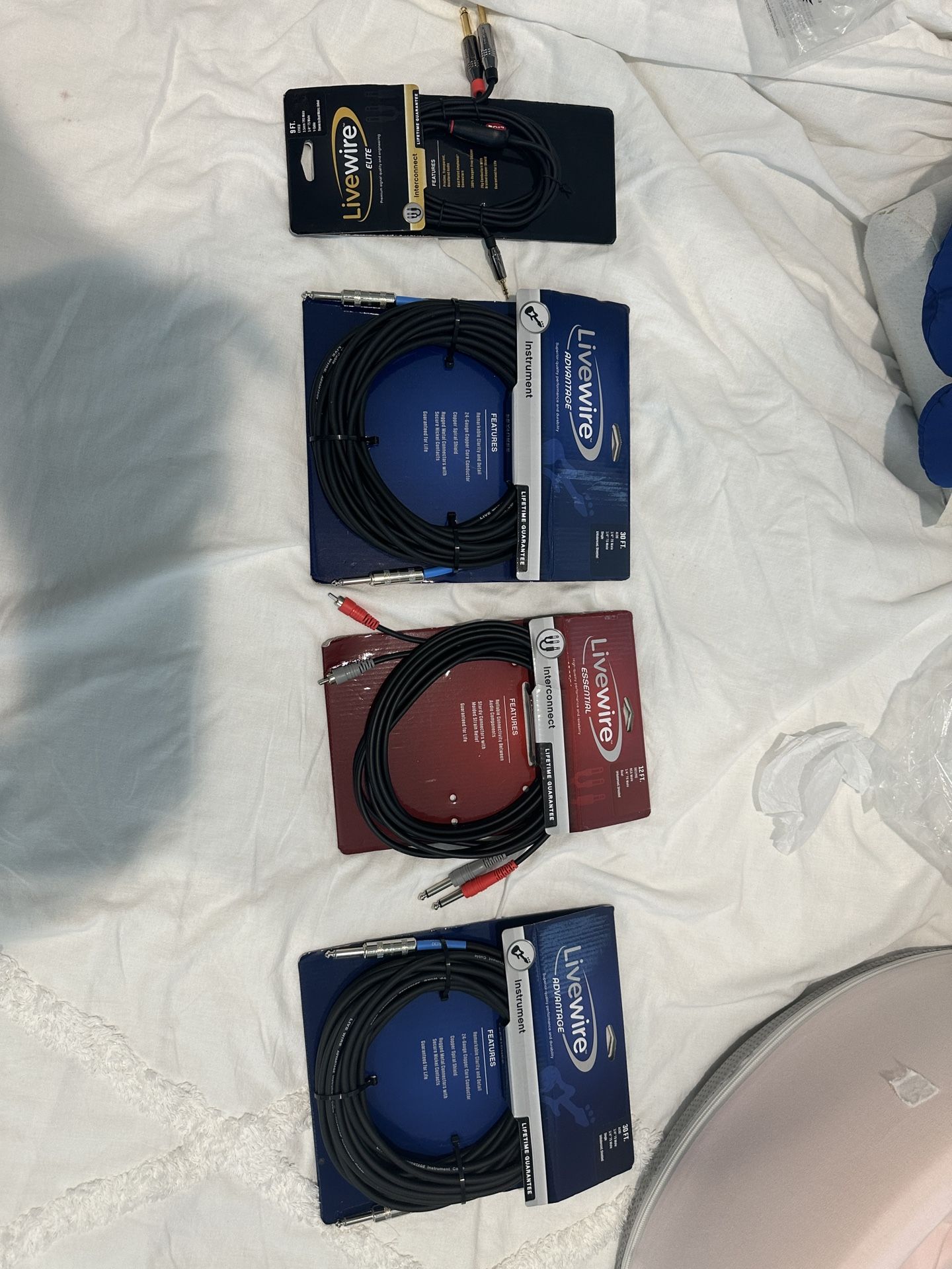 Audio Cables $10. Each.