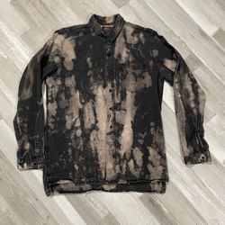 Acid Washed Levi’s Button Up Medium