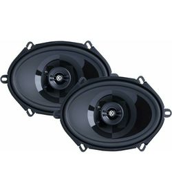 Memphis Audio PRX57 Power Reference Series 5x7 2-Way Coaxial Speakers with Swivel Tweeters - Pair


