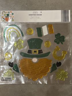 St. Patrick’s Day Themed Gel Clings