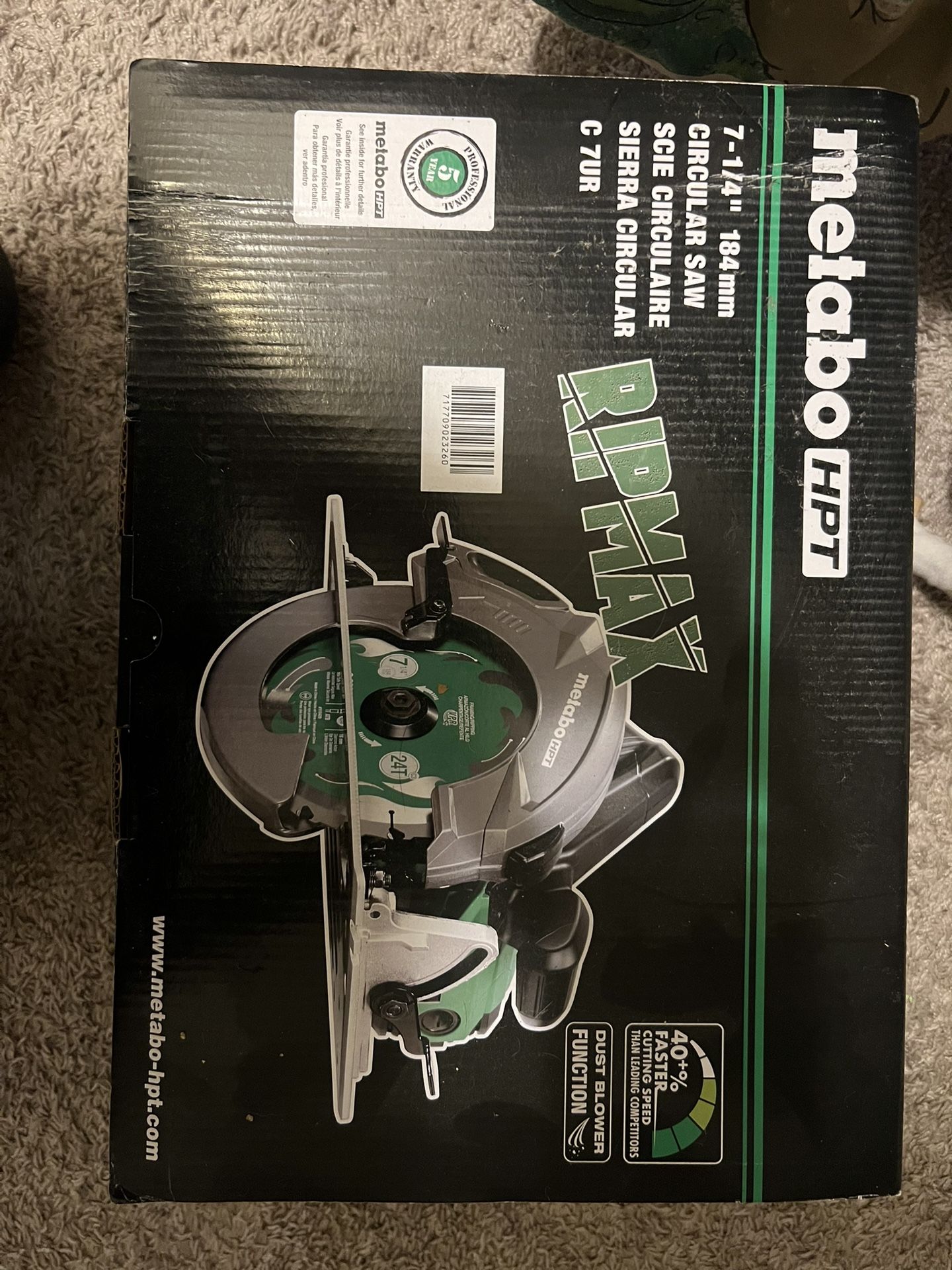 Metabo Circular Saw 7 1/4