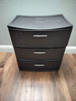 3 drawer plastic organizer