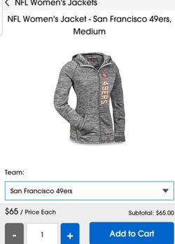 NFL Women's Sport Jackets 49ers/Rams/Raiders