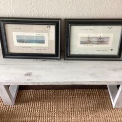 Coastal Artwork $20 For Both 