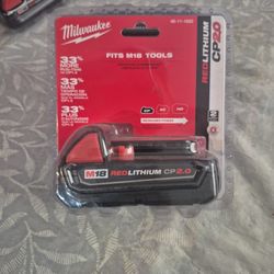 MILWAUKEE Batterys  M18