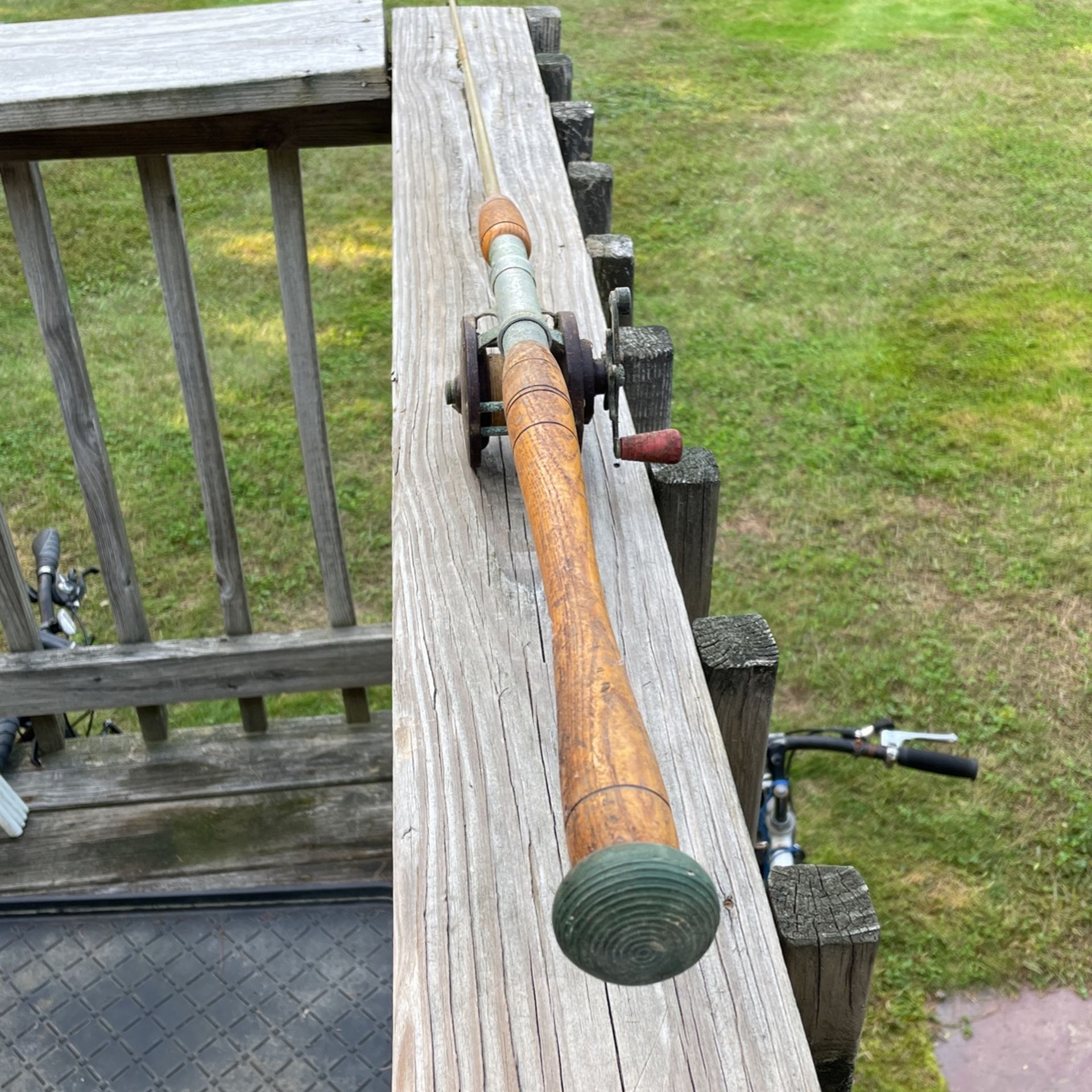 Antique Fishing Rod And Reel